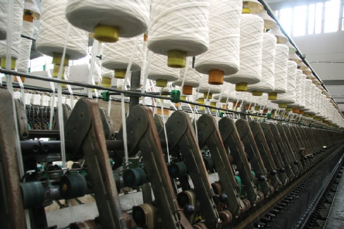 Large scale textile machinery